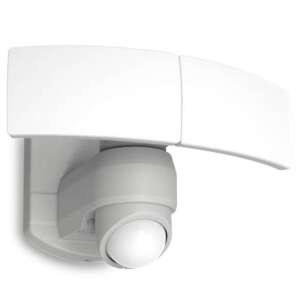 LUTEC ARC weißer LED Außenstrahler mit Bewegungsmelder - Lutec