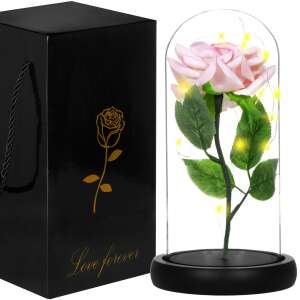 Ha5157 večná ruža v skle 83683960 Nápady na darčeky