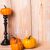 Springos Halloween tök dekorációk rusztikus környezetben