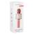 Springos wireless karaoke microphone with built-in speaker, pink, packaging