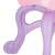 Close-up of the purple leg of the Springos Lovely Dresser toy vanity set