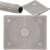 Springos silicone pastry mat 40x50 cm with measurements, folded and rolled up