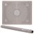 Springos silicone pastry mat 40x50 cm with measurements and rolled up