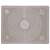 Springos silicone baking mat, 40x50 cm, non-stick, grey, with measurements and pastry icons
