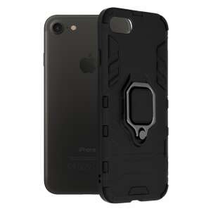 Techsuit - Szilikon pajzs - iPhone 7/8 / SE 2, SE 2020 / SE 3, SE 2022 - Fekete (KF234607) 83694729 