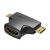 Adaptor Vention HDMI la Mini/Micro HDMI, negru