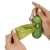 Springos dog poop bag dispenser, green