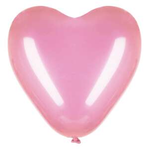 Detaljan prikaz jednog ružičastog balona u obliku srca Springos - Springos