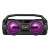 SVEN PS-415 portable Bluetooth speaker with LED lights, black
