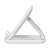 Baseus Seashell foldable tablet stand, white, side view