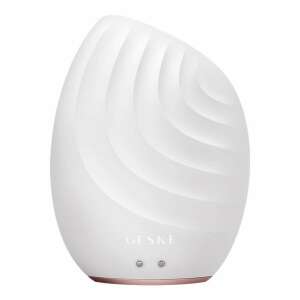 Geske SmartAppGuided Sonic Facial Brush, 5 în 1, alb, vedere din față - Dispozitiv de îngrijire facială