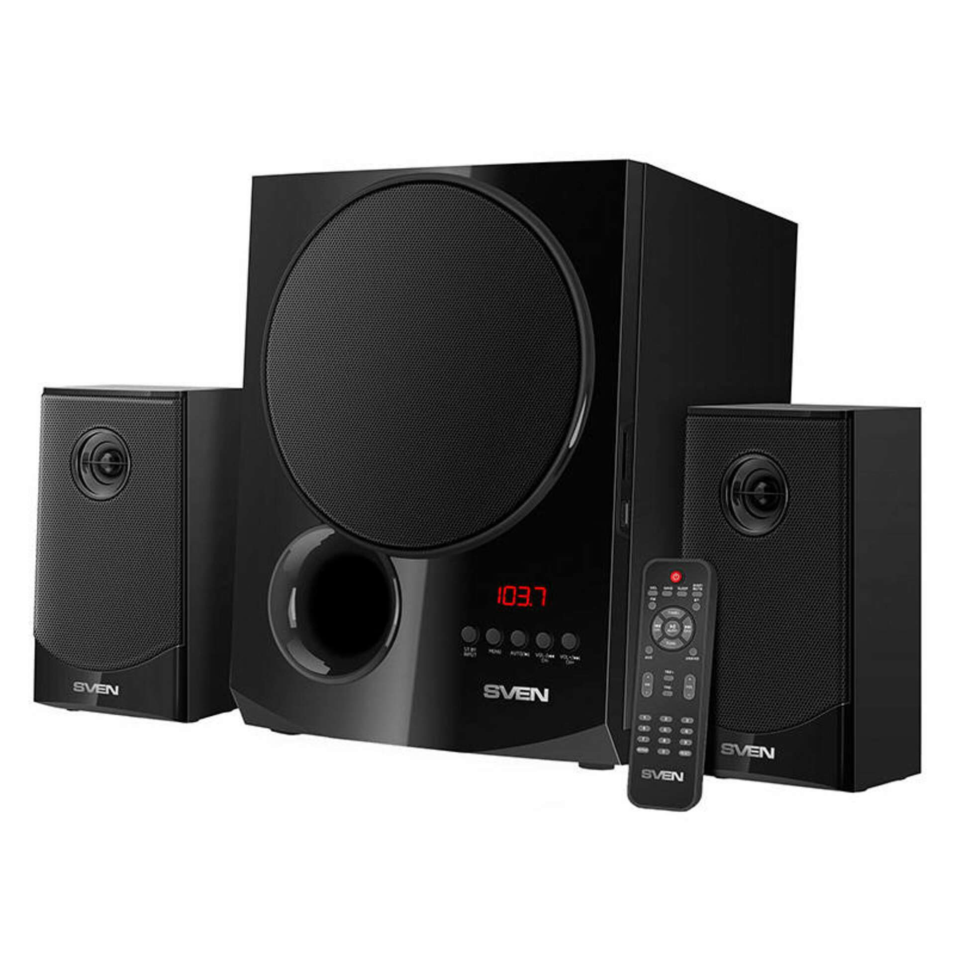 Speakers SVEN MS-2080, 70W Bluetooth, black (SV-018771)