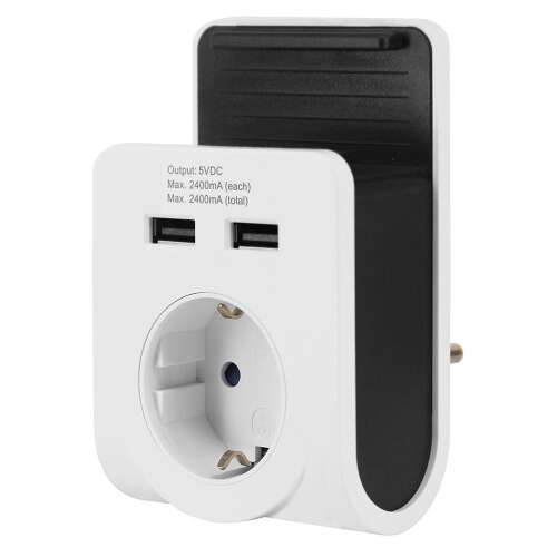 Konnektorba dugható aljzat (2xUSB)