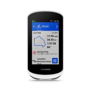 Garmin Edge Explore 2 GPS-Fahrradcomputer mit Farbdisplay, das Navigation und Fahrdaten anzeigt - GPS-Navigationssysteme