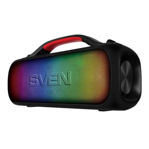 SVEN PS-360 portable Bluetooth speaker with RGB lighting