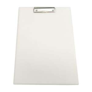 Plastweld PVC A4 írólap, fehér, fém klippel - Felírótábla