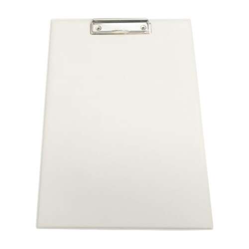 Plastweld PVC A4 írólap, fehér, fém klippel