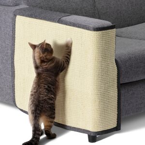 Cat scratching Navaris sofa protector, sisal scratching pad - Pet Care