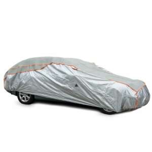 Navaris car cover for hail protection, size L, silver, protects car from hail, dust, scratches - Navaris