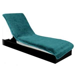 Jemidi Lounger Towel, Green, 75 x 200 cm, Bio Cotton, Lounger Cover, Beach Towel, Pool Towel - Bath Towel, Washcloth, Hooded Towel