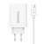 Foneng EU43 fast charger with USB-Micro cable, white