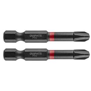 Zestaw bitów udarowych Graphite PH3, 2 sztuki - Bithead
