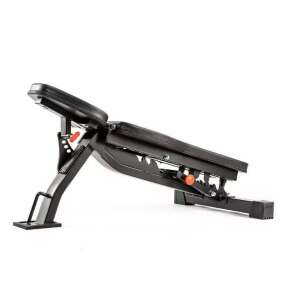 ATX Multibank pro állítható súlyzópad, fekete, oldalnézet - Edzőpad