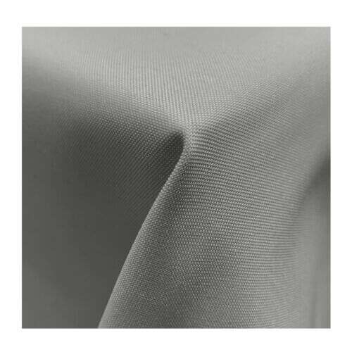 Jemidi кръгла полиестерна покривка за маса в сив цвят, 160 см, устойчива на петна, миеща се