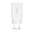 Tech-Protect C65W 3-port wall charger, white, front view