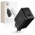 Tech-Protect C65W Black Multiport Wall Charger with USB-C and USB-A ports