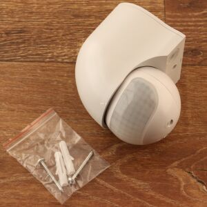GAO wall outdoor motion sensor 180° 12m IP44 white