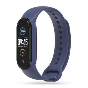 Tech-Protect Smartwatch Armband, Blaues Silikonband für Xiaomi Mi Band 6 - Tech-Protect