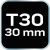 Tipp TORX T30 Bitkészlet - 2 db - 30 mm - S2 Acél 83746497