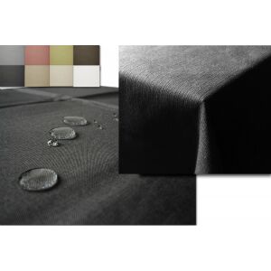 Jemidi grey square tablecloth with water repellent lotus effect and color swatches - Jemidi Tablecloth