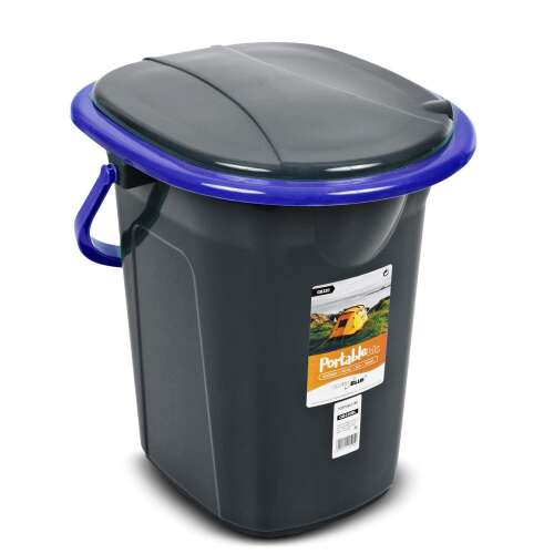 GreenBlue Hordozható WC - 19 liter - Fekete/Sötétkék