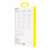 Baseus OS-Lucent Series clear phone case for iPhone 15 Plus packaging back