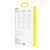 Baseus OS-Lucent Series clear phone case for iPhone 15 Plus packaging back