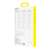 Baseus OS-Lucent Series clear phone case for iPhone 15 Plus packaging back