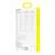 Baseus OS-Lucent Series clear phone case for iPhone 15 Plus packaging back