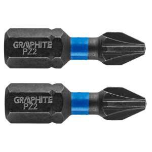 Graphite PZ2 Schrauberbit Set, 2-teilig - Bit Set