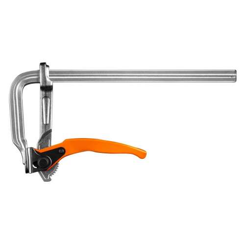 NEO F-clamp, 300 x 120 mm, woodworking clamp, heavy duty, with orange handle