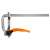 NEO F-clamp, 300 x 120 mm, woodworking clamp, heavy duty, with orange handle