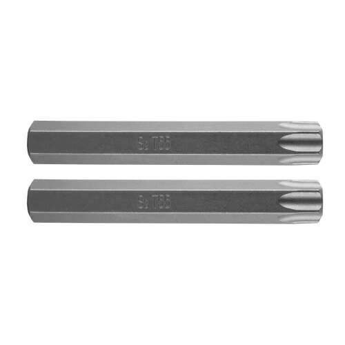 2 db Tipp TORX T55 x 75 mm S2 csavarozó bit - Bitfej