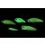 Fluoreszkáló Wobblerek 5 db - 7-9 cm 83748527