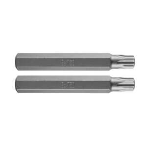 2 sztuki bitów do wkrętaka Tipp TORX T50 x 75 mm S2 - Bithead