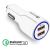 Maclean QC 3.0 Dual USB Auto Ladegerät mit Qualcomm Quick Charge Technologie
