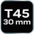 Tipp TORX T45 Bit - 30 mm - S2 Acél - 2 db 83750330