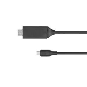 Kabel Kruger & Matz HDMI do USB-C, 2 metry długości, rozdzielczość 4K, HDR, 3D, HDCP 2.2 - Krüger&Matz