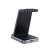 Tech-Protect A26 3-in-1 wireless charger, black, side view