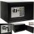 Malatec XL lockable safe 20 x 31 x 20 cm #black 92787255